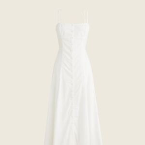 J. Crew White Maxi Dress